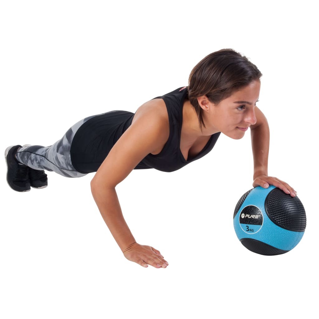 Pure2Improve Medicine Ball 3 kg Blue